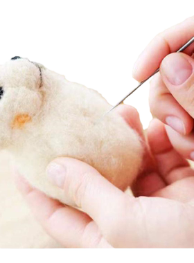 羊毛毡戳针手工戳戳乐针宠物扎猫