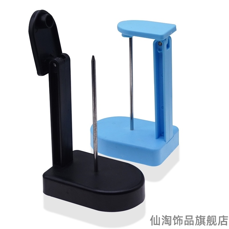 餐厅厨房架子账单传票叉菜单医院单据票据收纳神器底座处方便条