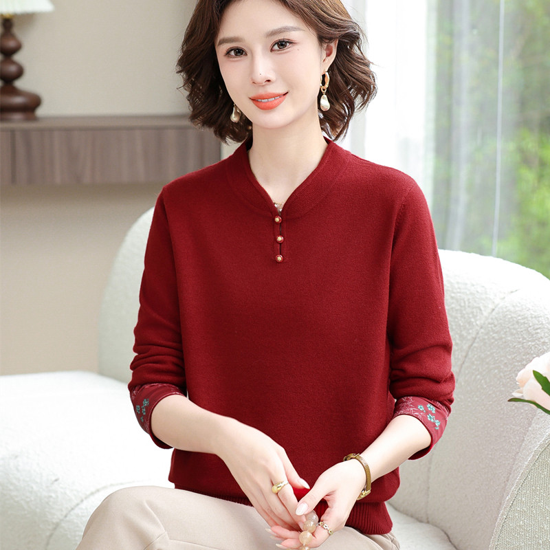年轻喜婆婆妈妈春装结婚