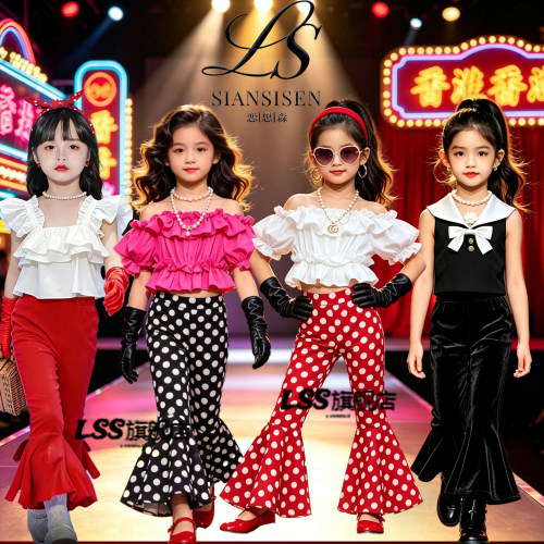 六一女童港风8090年代演出服