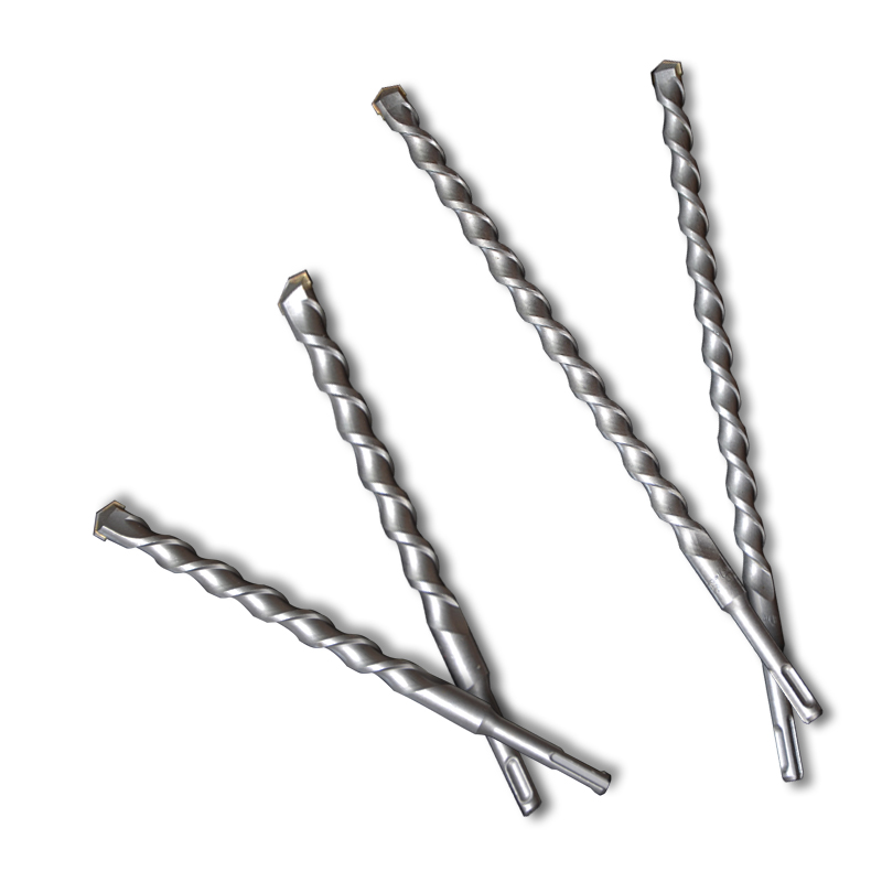 立昌电锤钻头两坑两槽圆柄冲击钻头A穿墙水泥混凝土建工钻260-350