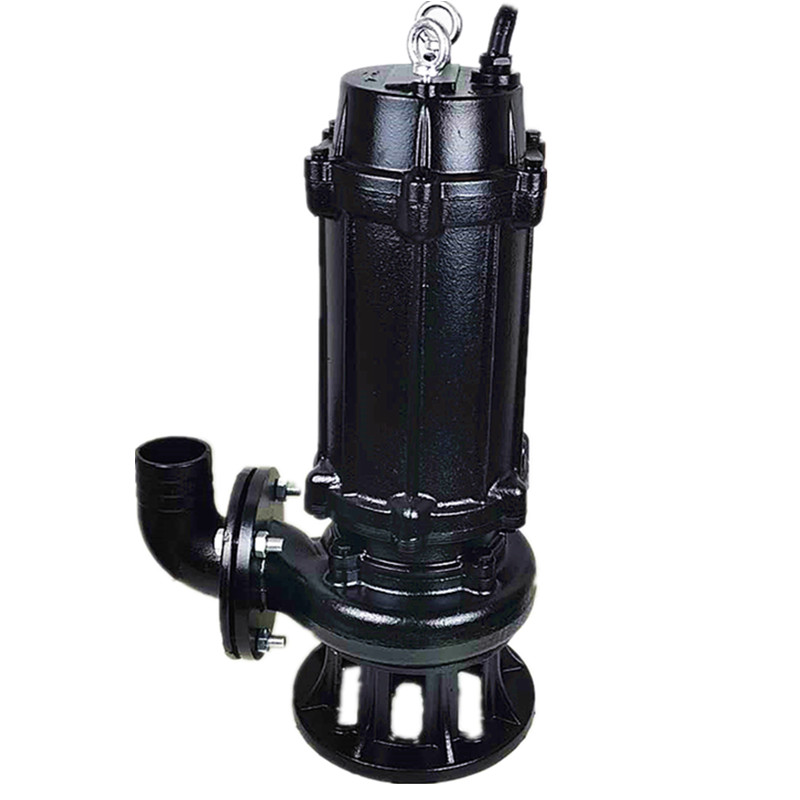 WQ5.5-7.5千瓦无堵塞潜水排污泵污水提升泵广东集水坑深井泥浆