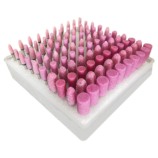 DYD砂轮打磨头火石仔金属合金陶瓷小电磨头抛光除锈玉石雕刻套装