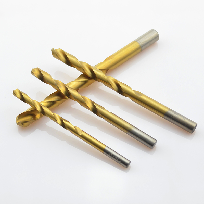 镀钛高速钢直柄麻花钻头手电钻10.1-12.4mm 全磨制加硬1支