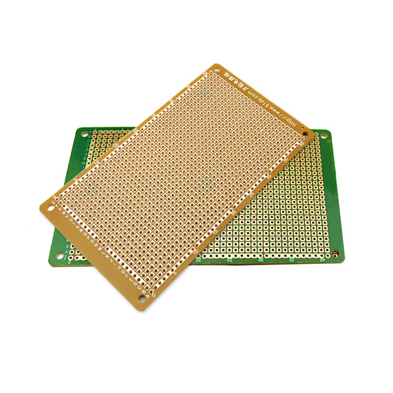 单面 7*12CM 绿油板 PCB 电路板 洞洞板实验板 线路板