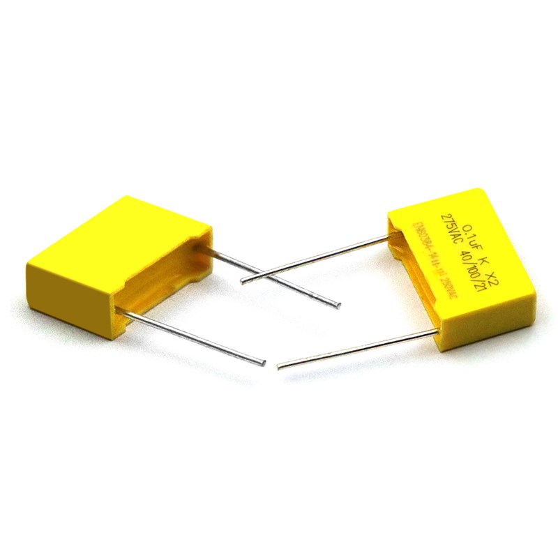 安规电容 X2 275V 0.1uF 100nF 104K脚距电容器15mm  (20个)