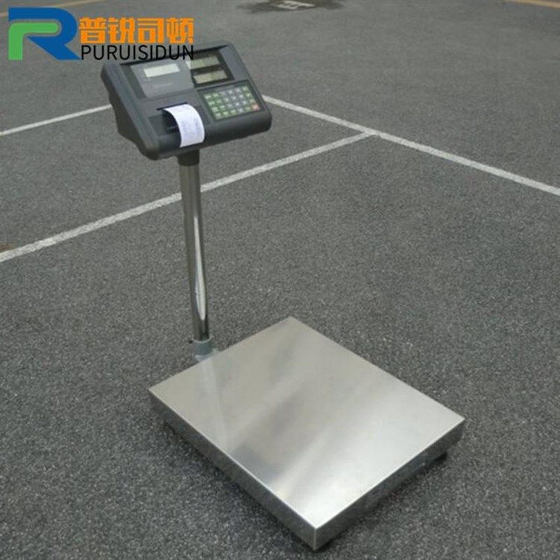 工业称重打印台秤 60千克计数电子秤 100kg工厂物流仓储电子台称