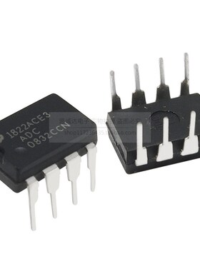 ADC0832CCN 直插DIP-8 8位分辨率 双通道AD模数转换器芯片ADC0832