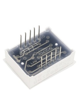 0.56英寸2位红色 数码管共阴/共阳 10脚 5621AS 5621BS 5261AS/BS