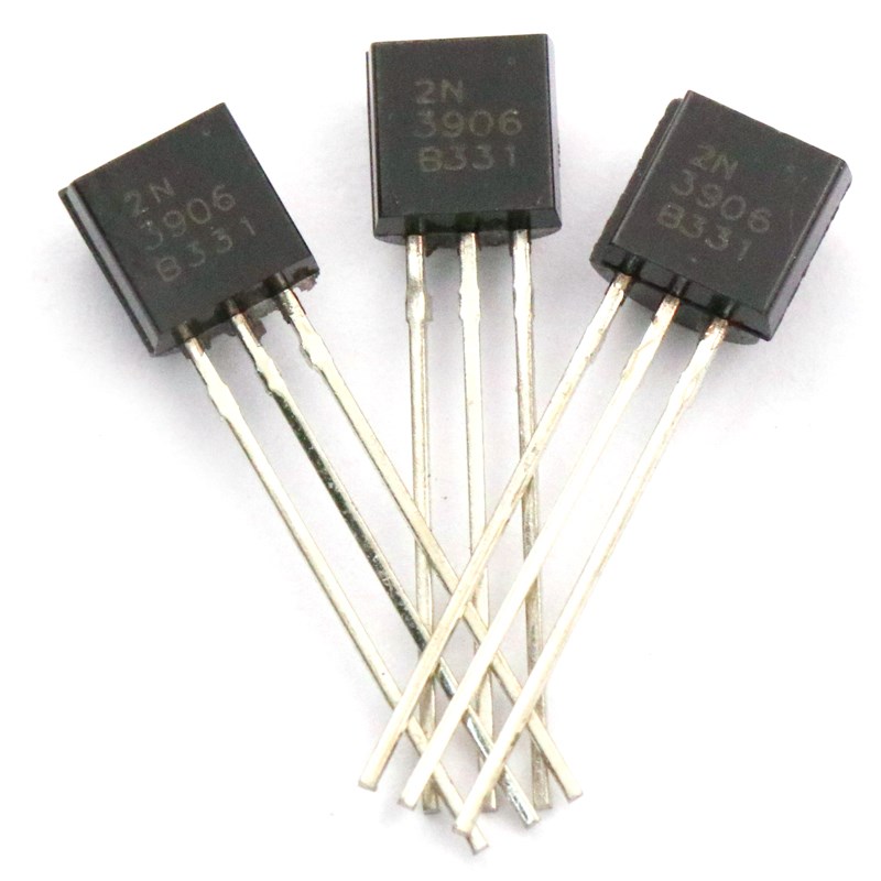 WGSD 三极管 2N3906 封装TO-92 直插 (50个)
