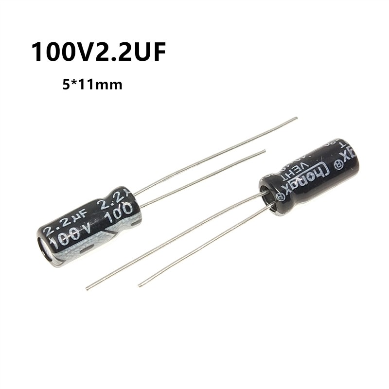100V4.7直插铝电解电容1/2.2/10/22/33/47/100/220/330/470/680UF