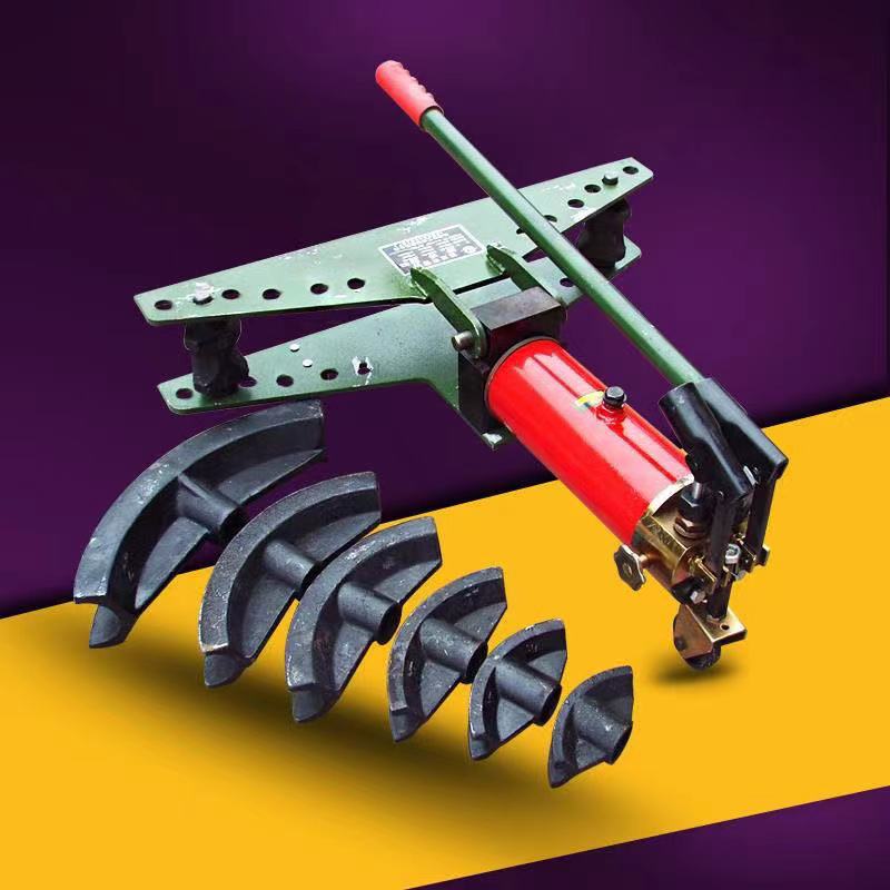 SWG-2寸3.4寸手动液压弯管机 油压弯管器镀锌管铁管折弯机含模具