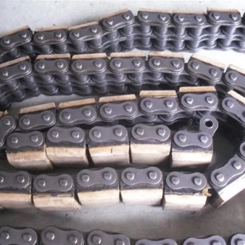 橡胶盖板链条08B-G1/08B-G2/10B-G1/G2/12B16B单排双排橡胶块