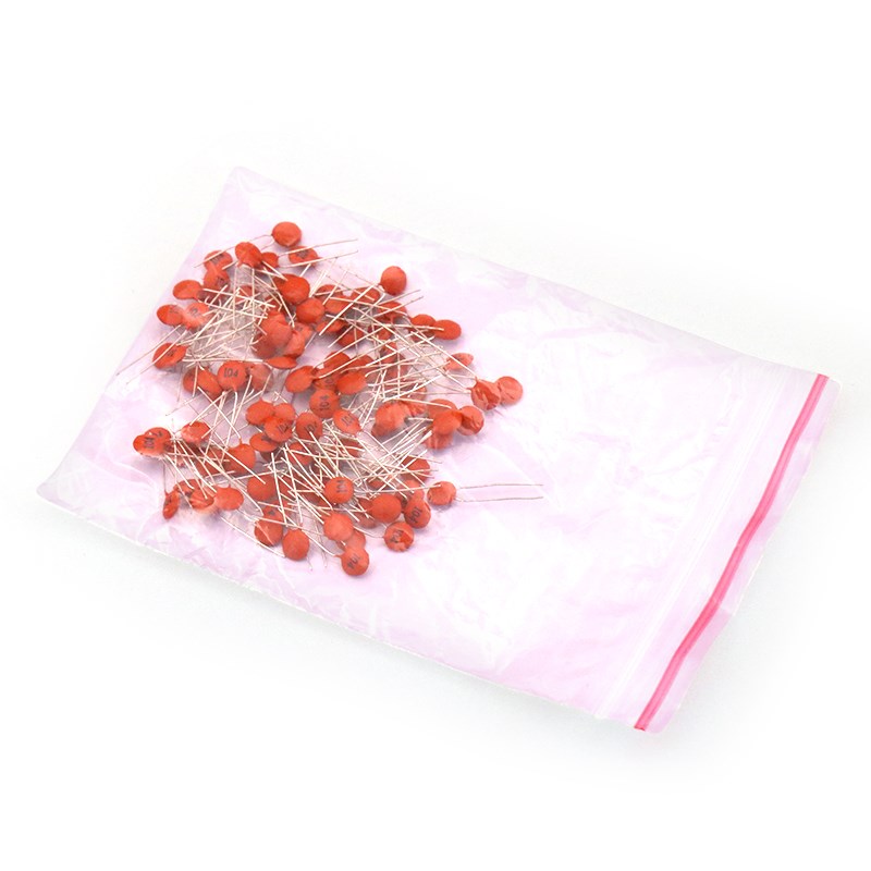 104 瓷片电容 0.1uF 50V 100NF 瓷介磁片电容器 1K/包 一包链接