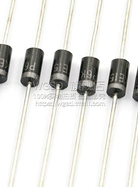 WGSD P6KE15A P6KE15CA TVS瞬态抑制二极体 (10个)