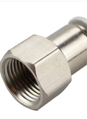 白色SPCF6-01气动内螺纹PCF4-M5 8-02 10-03 12-U04快速插直通接