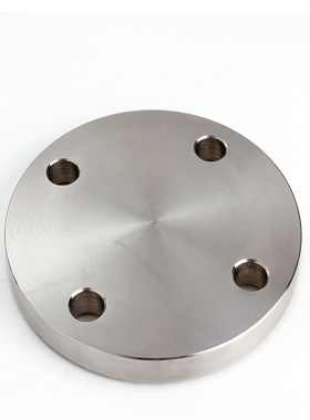 304不锈钢PN10/16法兰封盖盘盲板片DN15锻打GB5010平焊堵板2寸