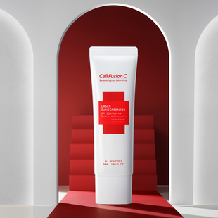 韩国cellfusionc秀肤生防晒霜清爽面部激光防晒防水男女隔离紫外