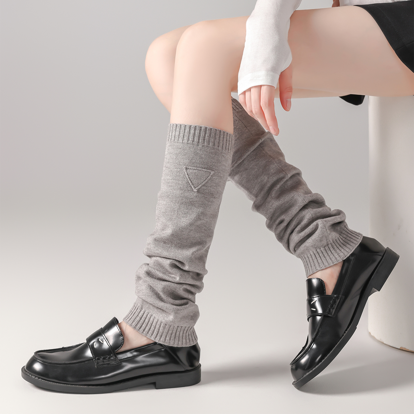 【针织50cm】爆卖袜套堆堆袜显瘦