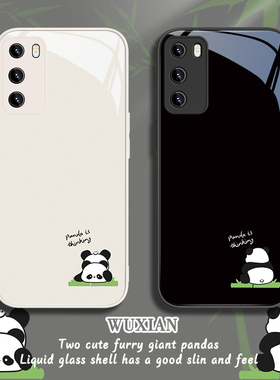 适用红米k70pro可爱熊猫手机壳国宝小米14趣味note13可爱12高级感11ultra创意turbo3新款mix4小众civi4玻璃10