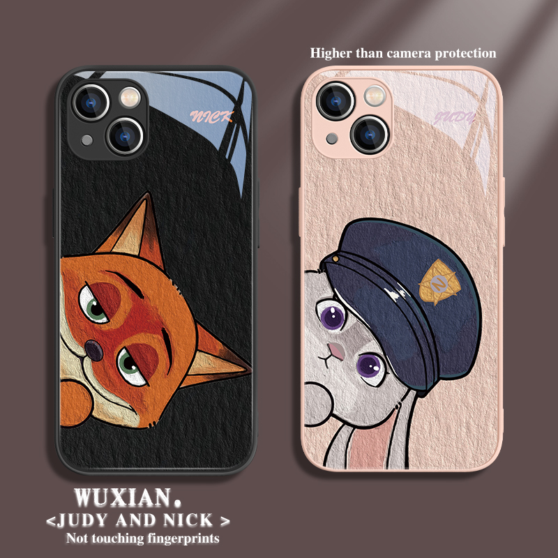 卡通可爱尼克朱迪手机壳