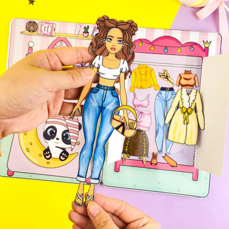 2023新款儿童玩具女孩子公主豪华娃娃屋6岁女童女生的换装洋娃娃