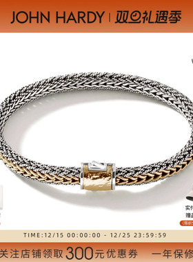 JH925银18K黄金包金双面手链