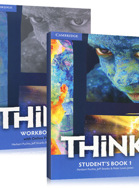 『现货速发』原版进口 剑桥 Think S 1 2 3 4 5 学生书 + 练习册 初中英语教材 THINK ket pet fce cae 考试学生用书 剑桥出版社