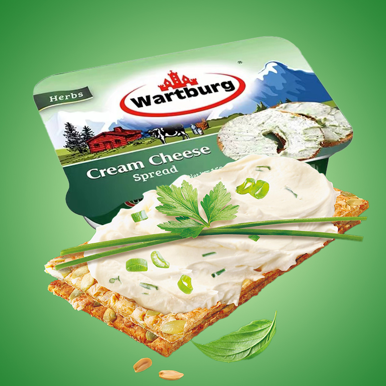 沃特堡蒜香味150g奥地利奶油干酪