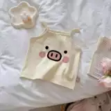 Летняя мультяшная майка, детский жилет для отдыха