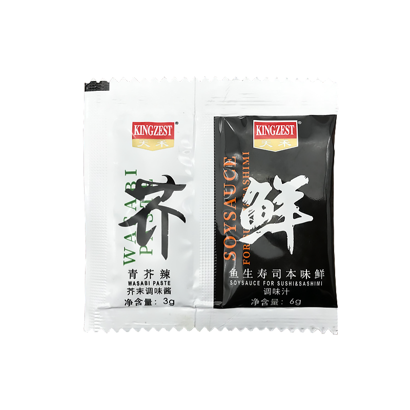 天禾芥末酱组合外卖寿司刺身
