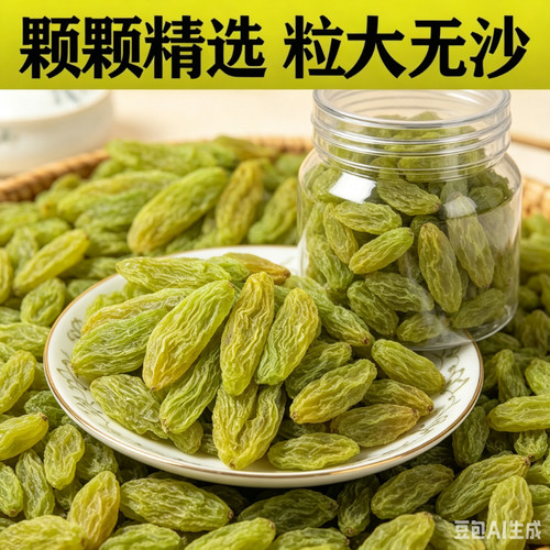 新疆吐鲁番特产免洗大颗粒红香妃葡萄干提子干休闲食品干果零食