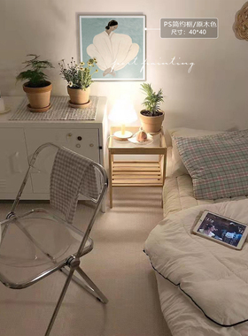 港画 抽象人物摆画Musing卧室床头抽象挂画边柜装饰画摆件