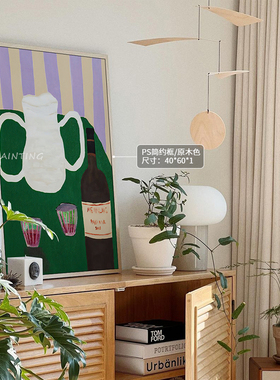 港画oil-painting仿手绘植物装饰画入户玄关卧室挂画走廊北欧壁画