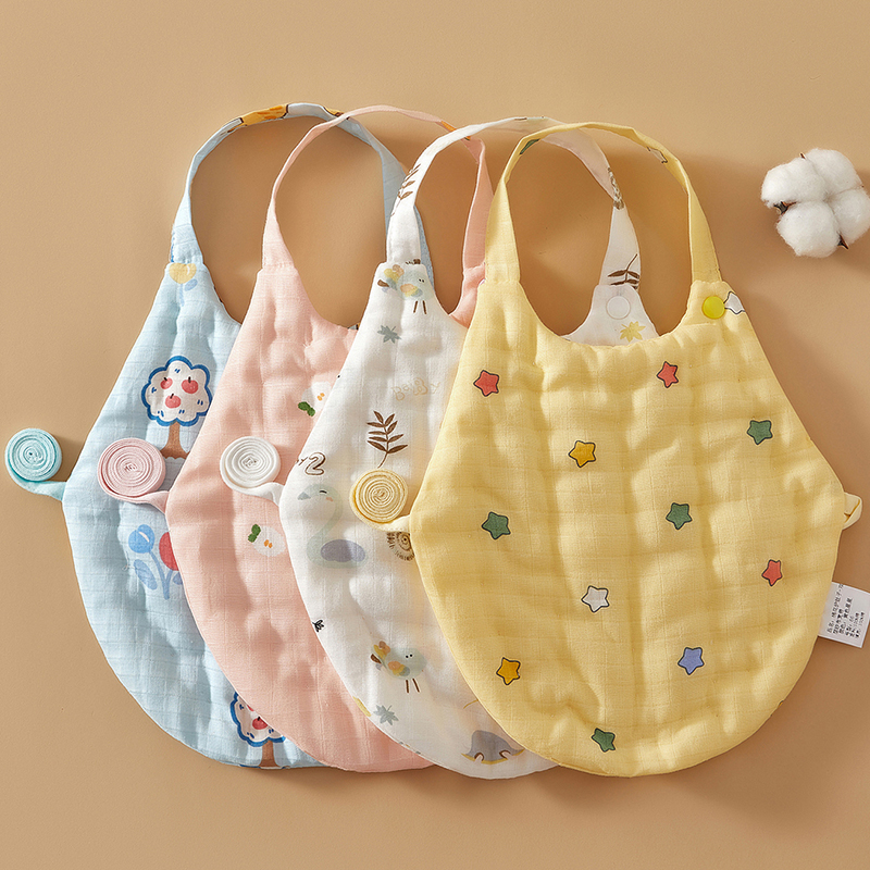 婴幼儿手工棉花冬季纱布肚兜护肚