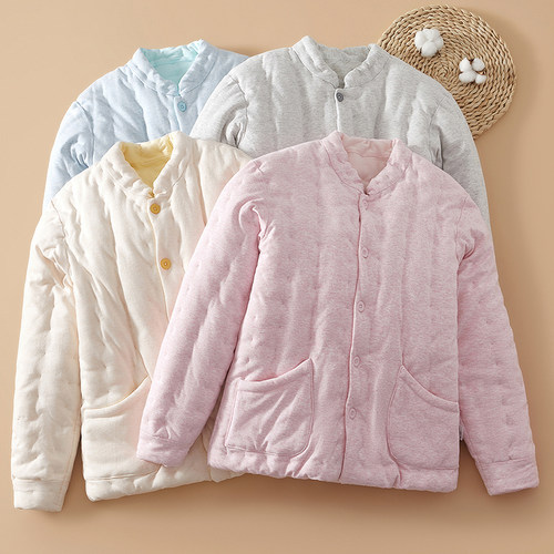 女士冬季手工纯棉花加厚棉袄棉衣