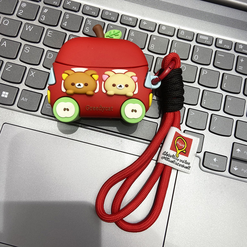 适用vivo TWS 3i/3e/1e保护套IQOO TWS A3蓝牙耳机壳1i/2e/3pro硅胶4 Hifi版防摔A2卡通Air Pro盒子可爱2新款