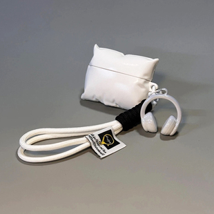 适用弱水时砂earfree i5蓝牙耳机套earfreei5保护壳软壳可爱创意枕头ear free i5耳机壳防摔挂绳