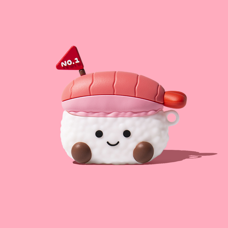 创意寿司适用vivotwsa3保护套硅胶vivotws3i真无线蓝牙耳机保护壳vivotws3e可爱卡通vivotws1e新款男女情侣软