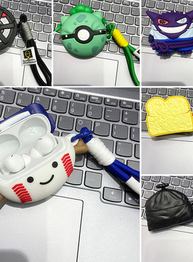 适用于漫步者花再zeroair保护套花再zero air无线蓝牙耳机壳zero喵充电仓盒子外壳可爱卡通挂绳防摔