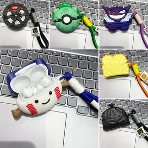 适用于漫步者花再zeroair保护套花再zero air无线蓝牙耳机壳zero喵充电仓盒子外壳可爱卡通挂绳防摔