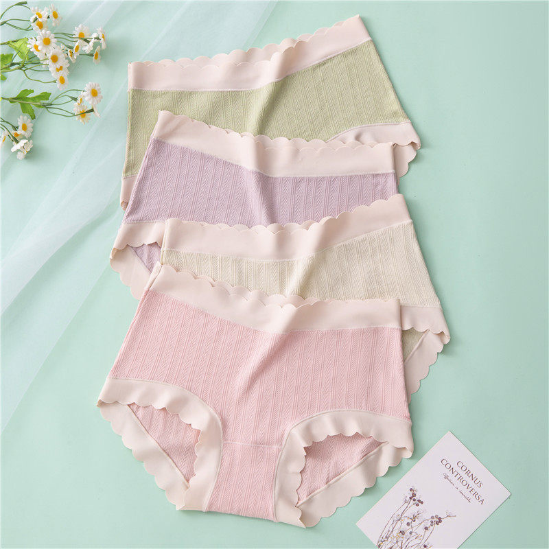 纯棉内裤女夏季薄款透气中腰无痕收腹2024新款女生抑菌三角短裤头,女士内衣/男士内衣/家居服,女三角裤,淘宝优惠券,粉丝福利购,淘宝优惠卷