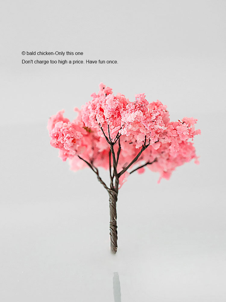 "没事做 亲手为ta做一片樱花林" 创意桌面摆件 礼物