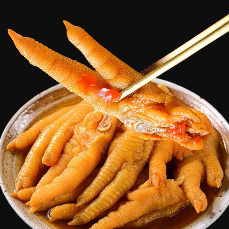 福建客家手工泡凤爪250g零食