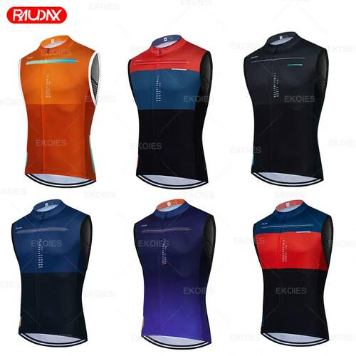 Chaleco de ciclismo sin mangas para verano, camisetas transp