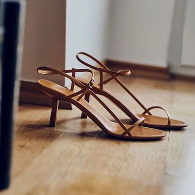 Women's Sandals Kitten heel Thin belt Thin heel French Pumps