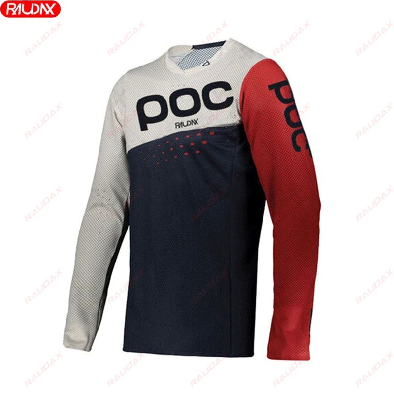 RAUDAX Poc-Sudadera de Ciclismo de descenso, jersey de manga