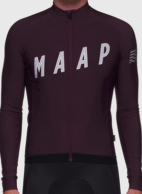 MAAP 2021 Spring Summer Men Long Sleeve Cycling Jersey Top Q