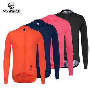 YKYWBIKE JERSEY aerodinámico de manga larga para hombre mai