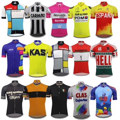 Maillot de ciclismo de manga corta para hombre, ropa de equi